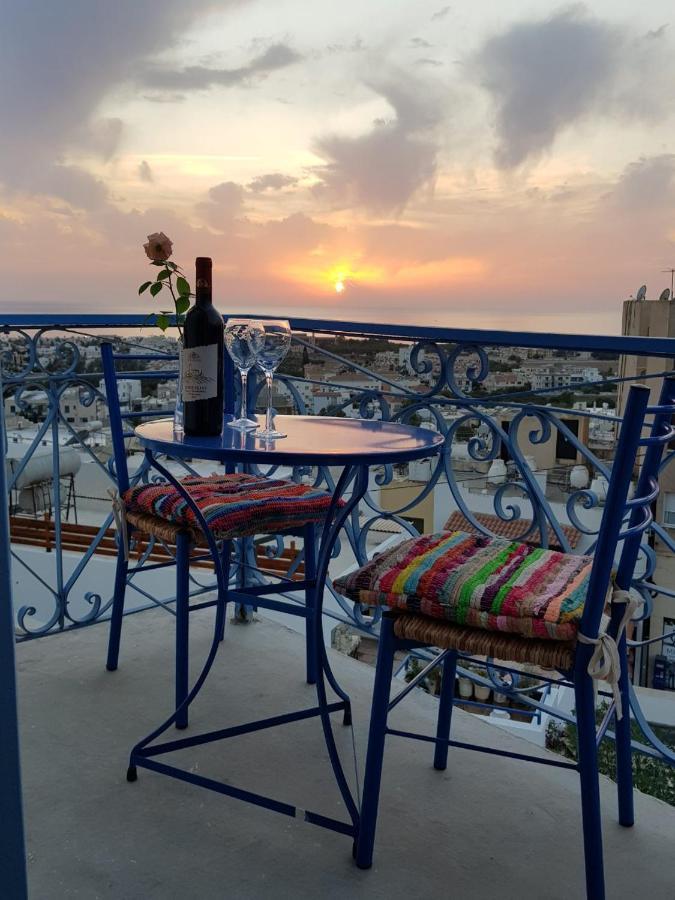 Town Apartment With Panoramic Seaview Paphos ภายนอก รูปภาพ